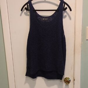 GAP Navy Blue Knit Tank Top